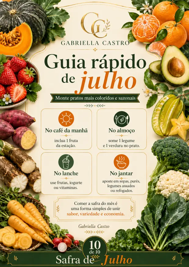 Guia rápido de julho