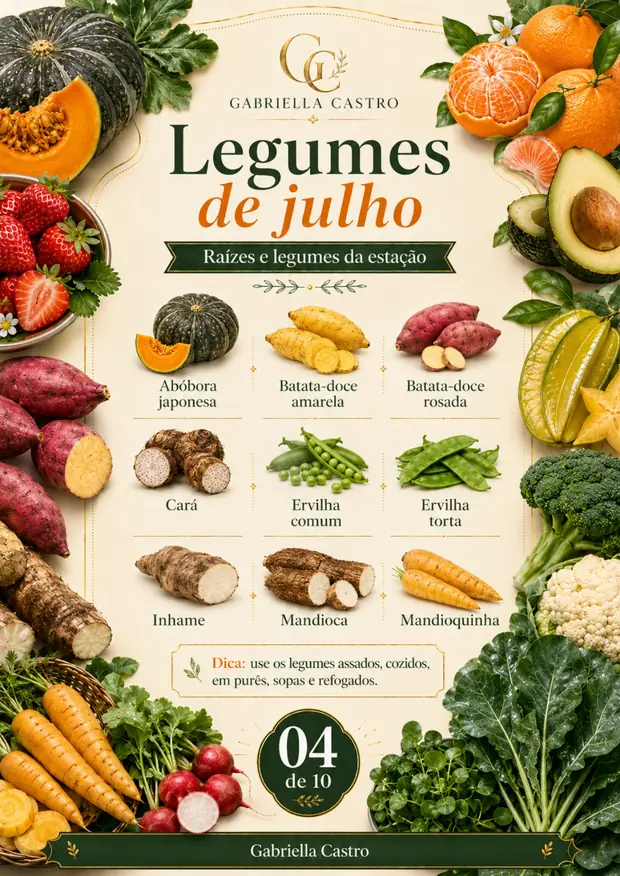 Legumes de julho