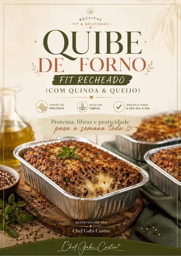 Quibe de forno fit